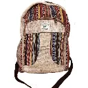 [BG1029-901] Hemp Cotton Multi Color Backpack - (NP23).webp