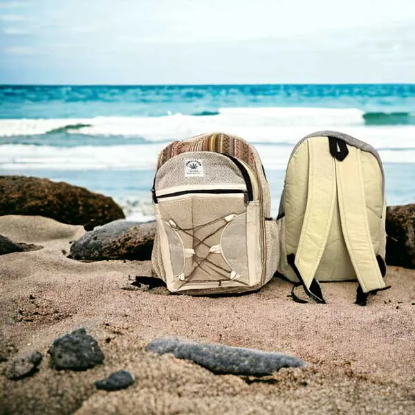 [BG1026-002] Hemp Back Pack - (NP37)