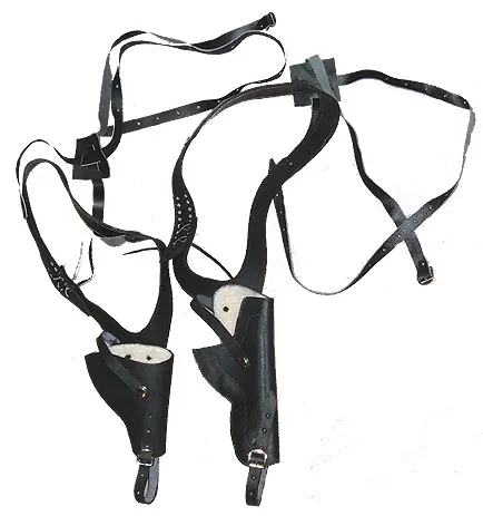 [GSH38-2-BL] Leather Shoulder Holster (38 - 2in)