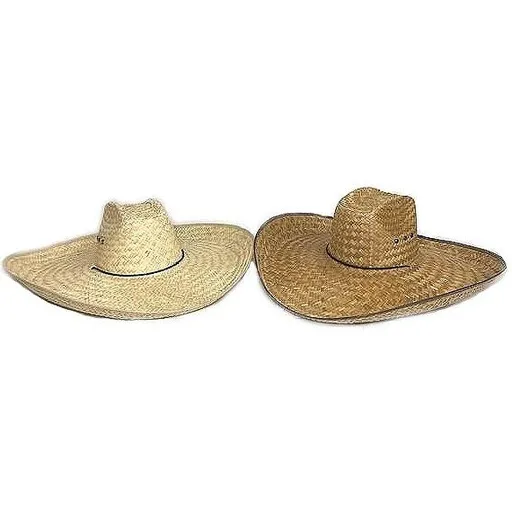 [HA1008-802] Oversize Sombrero-Cowboy Hat - (PH12) (Dark Brown)