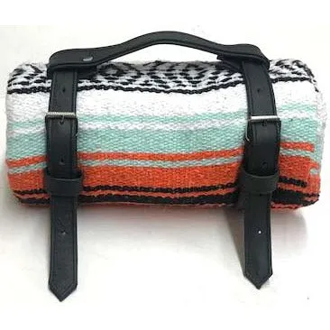 [LE5795-701] Leather Blanket Strap (SL795) (Black)