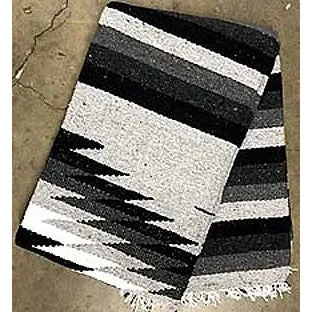 [BL3005-702] Natural and Two Color Extra Fancy Diamond Blanket - (SM644) (Gray)